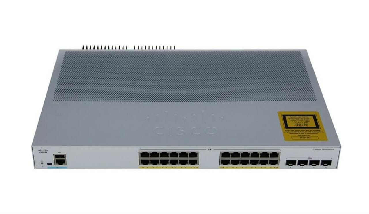 Cisco C1000 24T 4X L Managed Switch 24 Port Rack Mountable