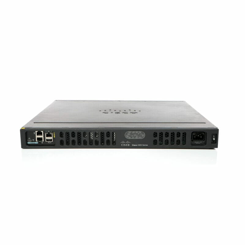 Cisco ISR4331/K9 Rack-Mountable Router with 3 WAN Ports - GigE