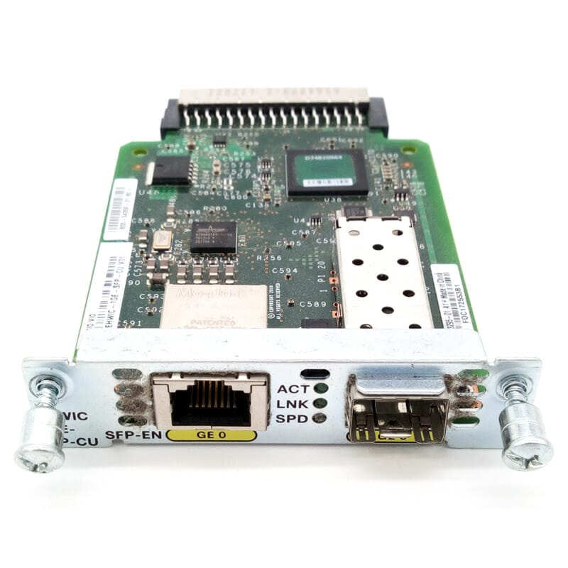 その他 EHWIC-1GE-SFP-CU= Amazon.com: CISCO EHWIC-1GE-SFP-CU= 1 Port Dual Mode SFP