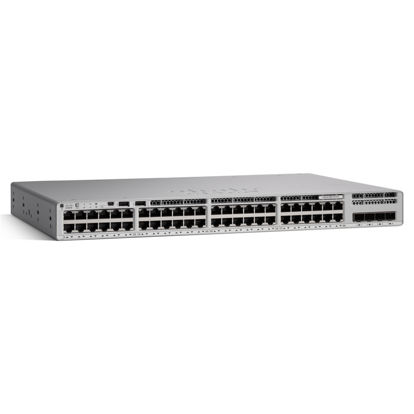 CISCO C9200L-48T-4G-E V01(在庫3) Cisco C9200L-48T-4G-E L3 switch - 48x10/100/1000, 4x Gigabit SFP
