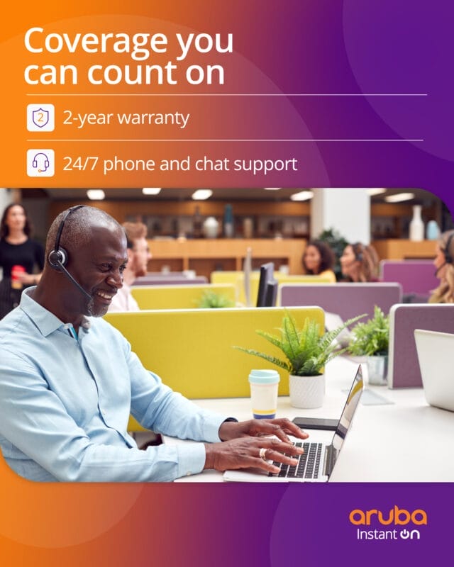 Aruba Instant On SMB Warranty