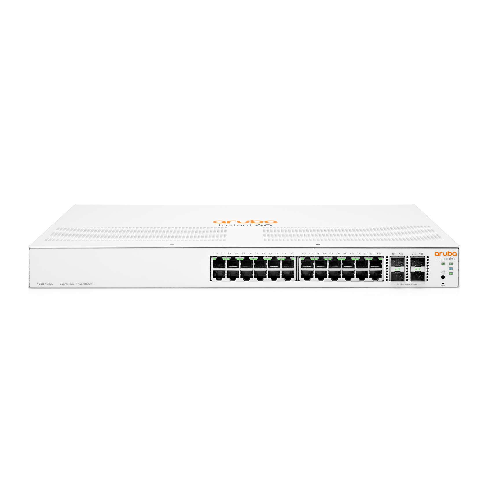 Aruba Instant On 1930 24G 4SFP+ 10G スイッチ HPE Aruba Instant On 1930 24G 4SFP/SFP+ Switch White JL682A
