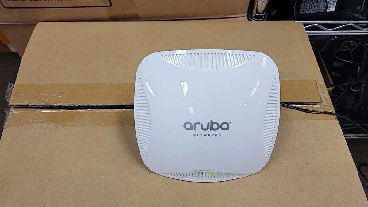 Aruba WiFi access points